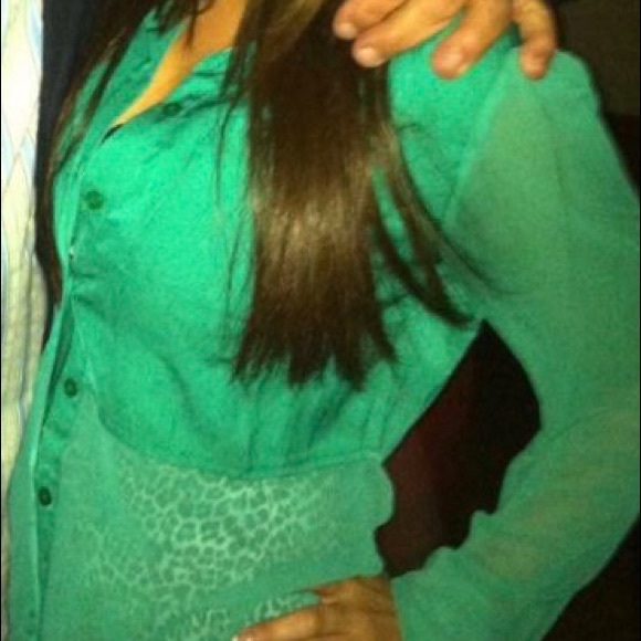 Free People Button Down Long Sleeve Polyester XS - Picture 2 of 5